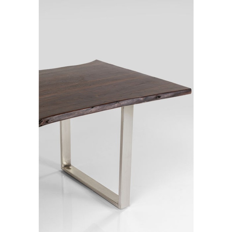 Table Harmony Dark Chrome 200x100